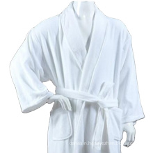 China supplier hotel dressing gown robe 100% cotton waffle spa bathrobe